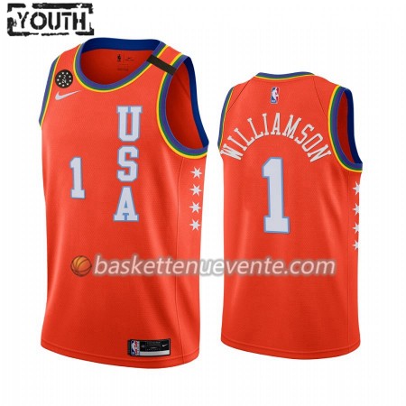 Maillot Basket New Orleans Pelicans Zion Williamson 1 Nike 2020 Rising Star Swingman - Enfant